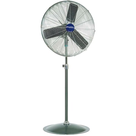 Global Industrial Oscillating Pedestal Fan, 24 Diameter, 1/4HP, 7525CFM 585279